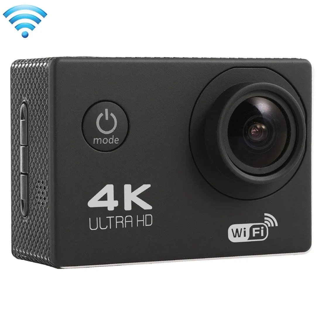 170° Wide Angle WiFi Action Camera | With Waterproof Case | Supports 64GB Micro SD | Magenta