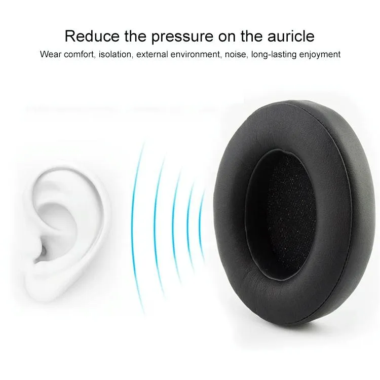 2-pack Replacement Ear-cap Sponge Earmuffs for Beats Ep Headset