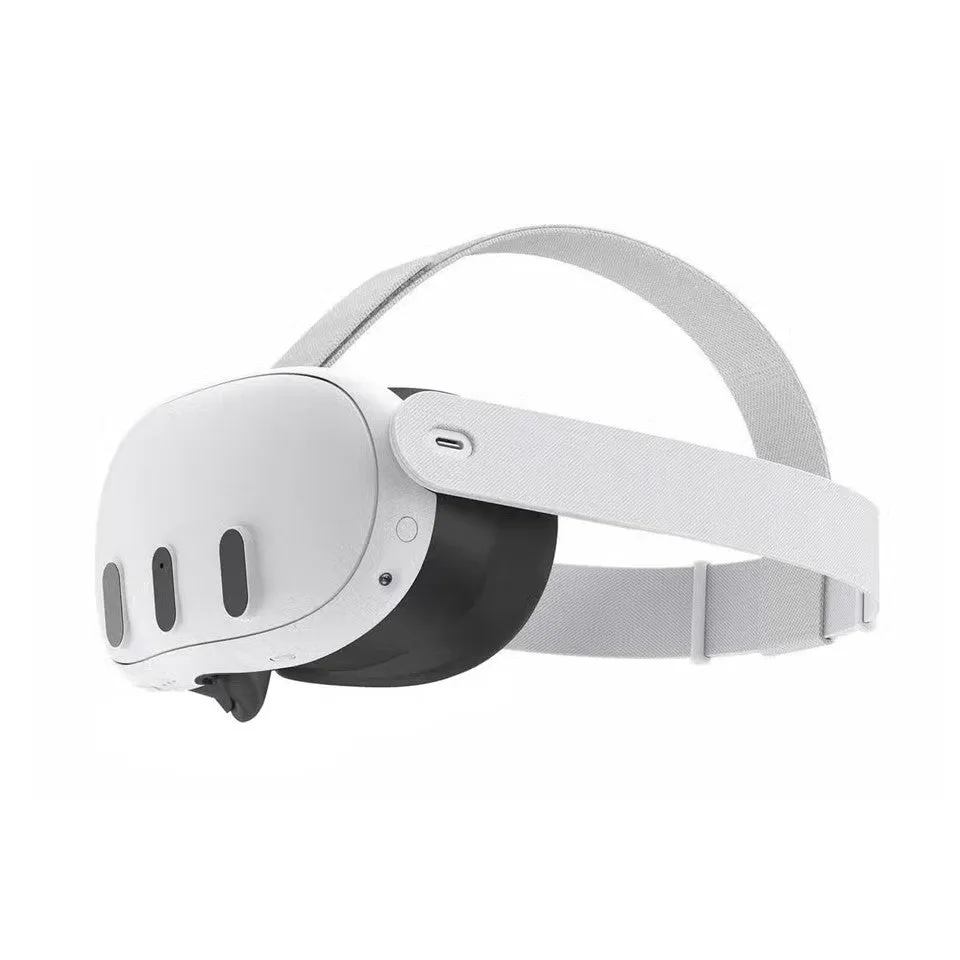 2023 New Meta Quest 3 All-In-One VR Headset 128GB Virtual Reality with Advanced Touch Plus Controllers, 2064 x 2208 up to 120 Hz Refresh Rate LCD, Enhanced Graphics, Slimmer Optics, Mytrix Earphones