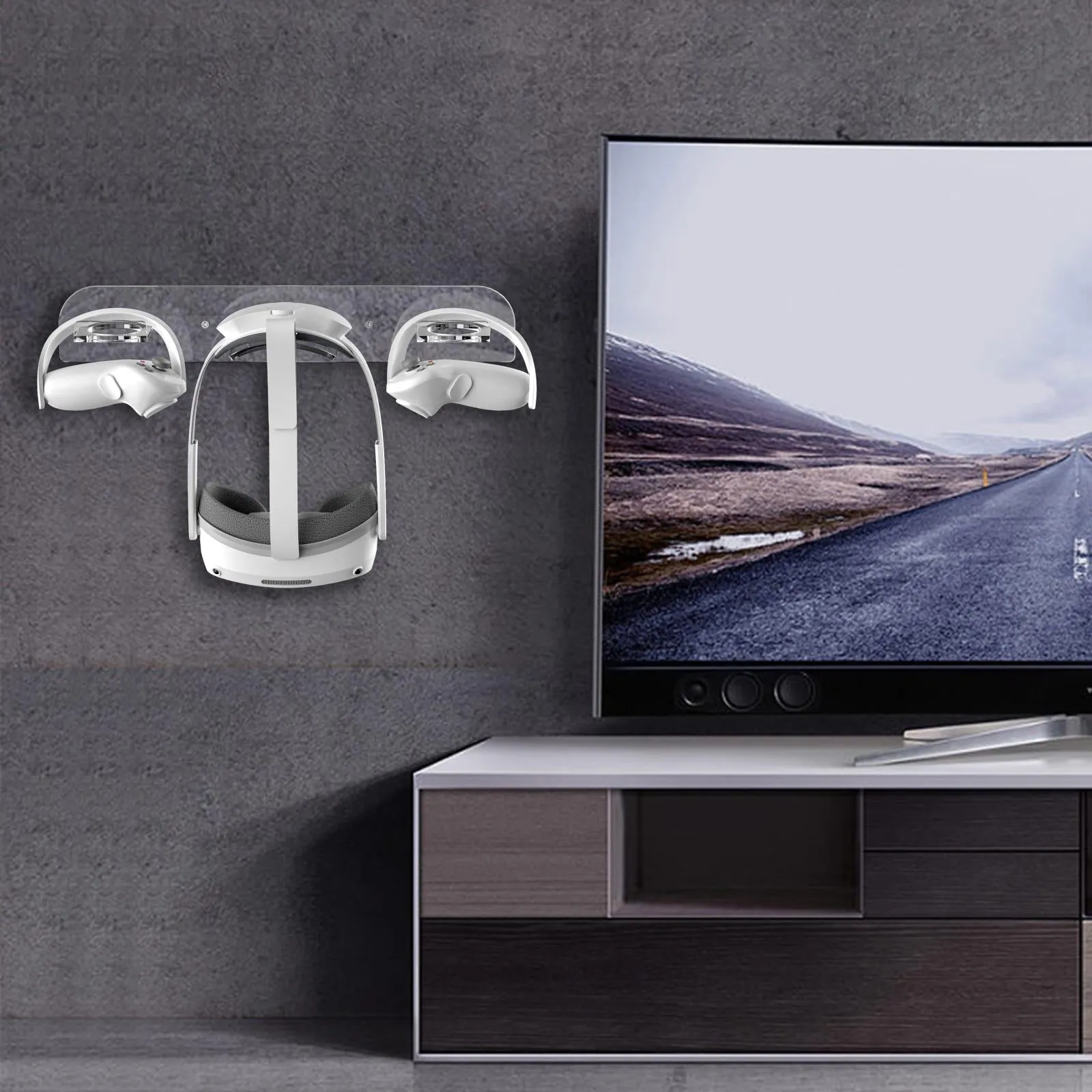Acrylic Wall Mount for Vr Headsets