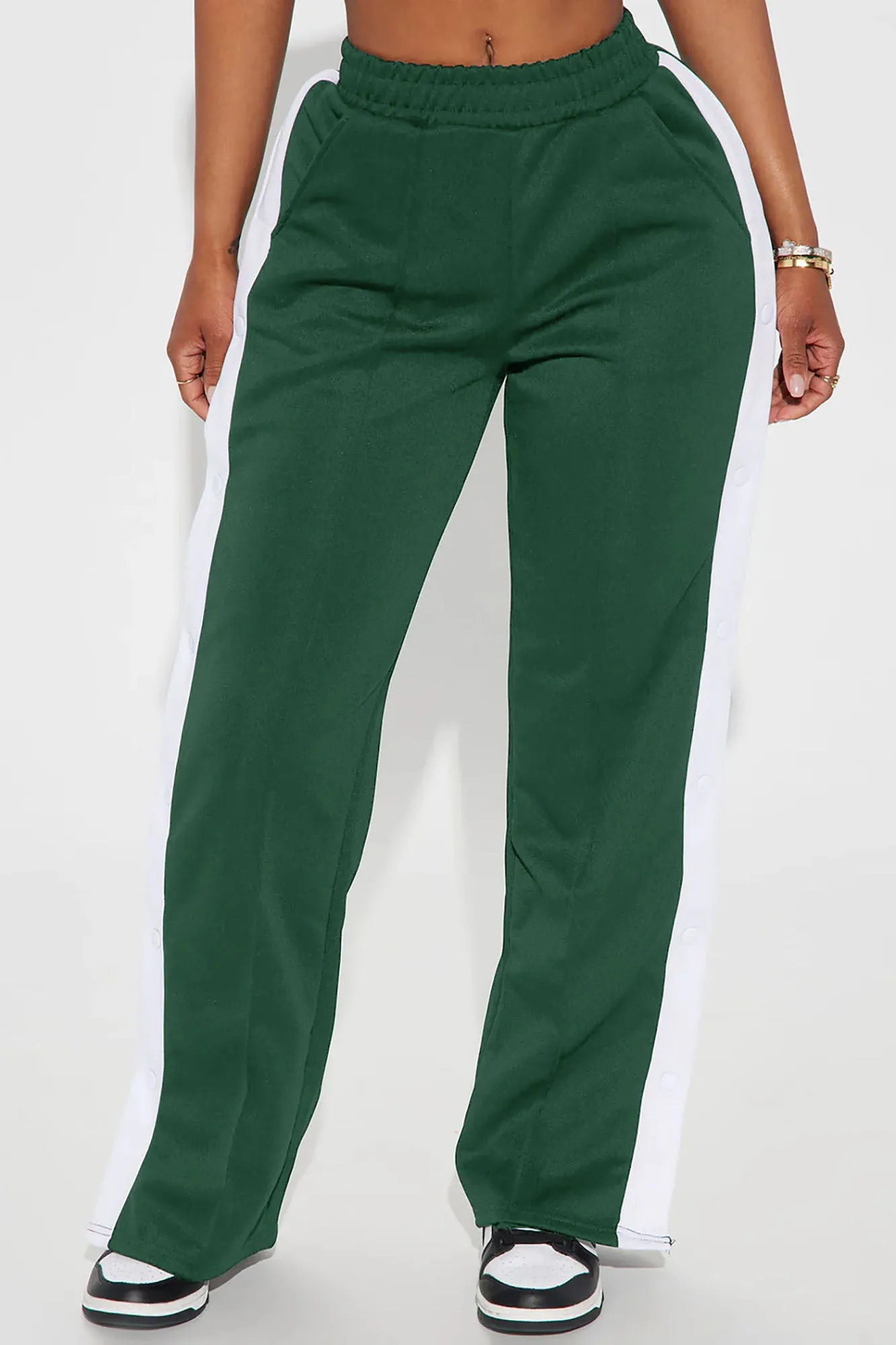 Always First Track Pant - Green/combo