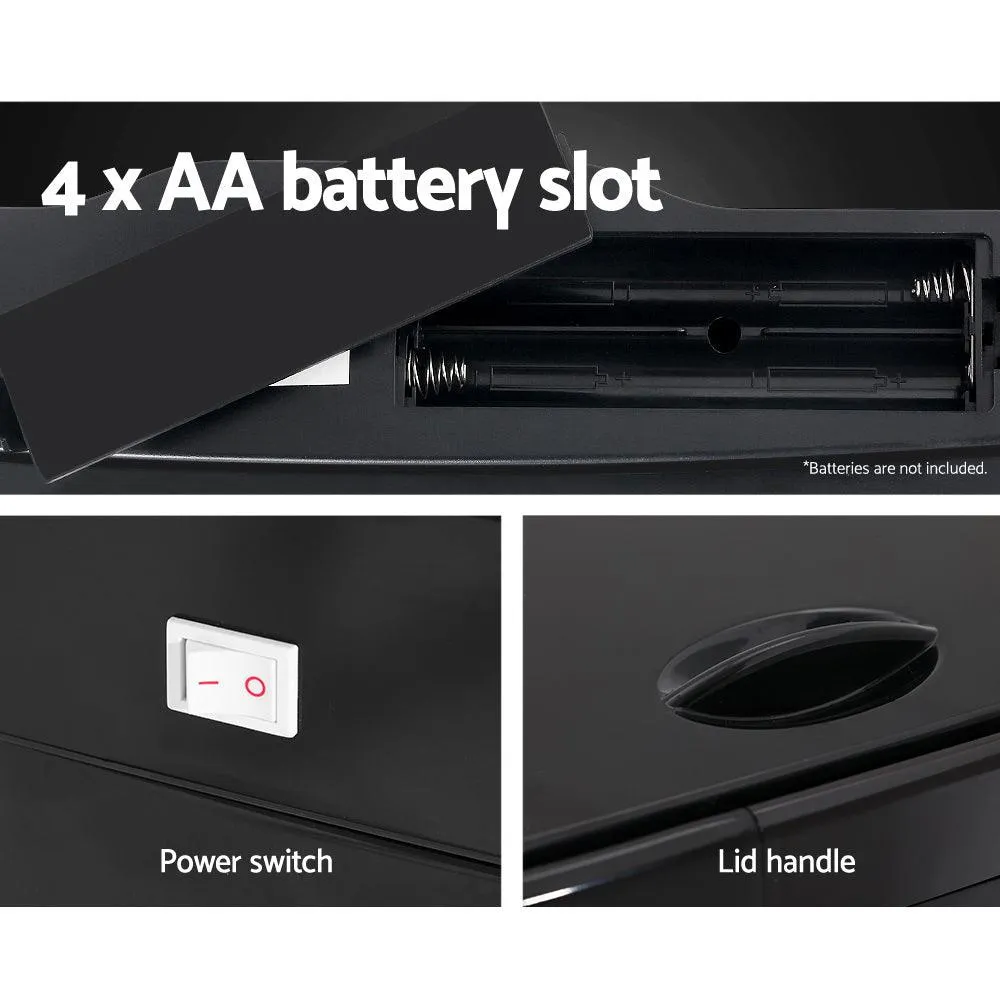 Automatic Motion Sensor Rubbish Bin 45L - Black