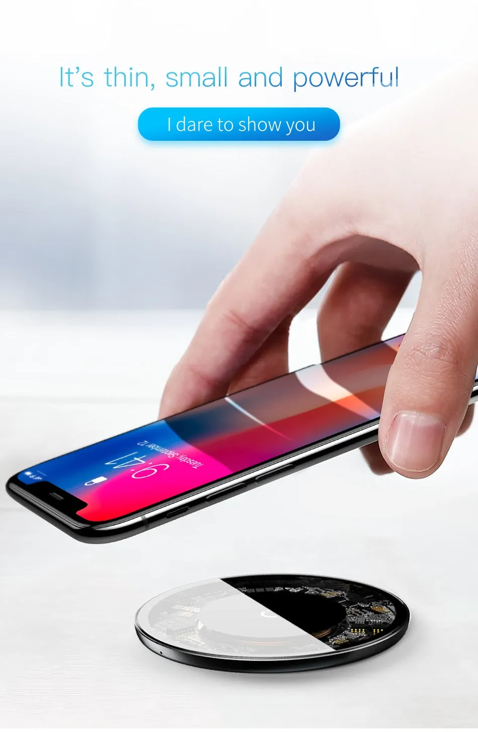 Fast Wireless Phone Charging Pad