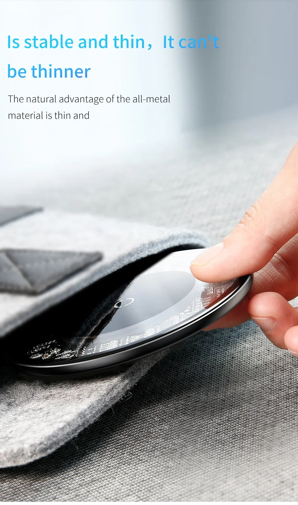 Fast Wireless Phone Charging Pad
