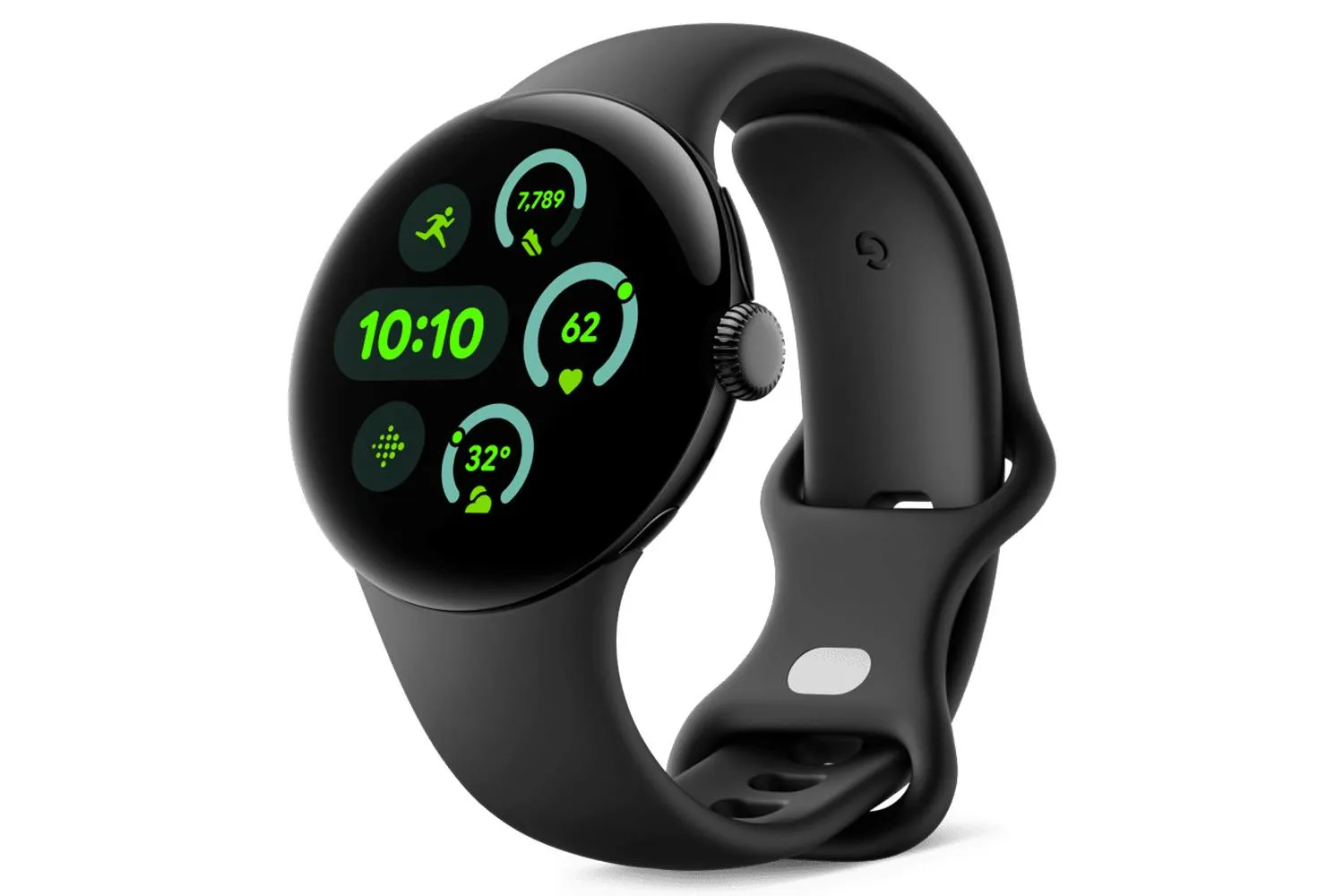 Google Pixel Watch 3 | 41mm | Matte Black/Obsidian
