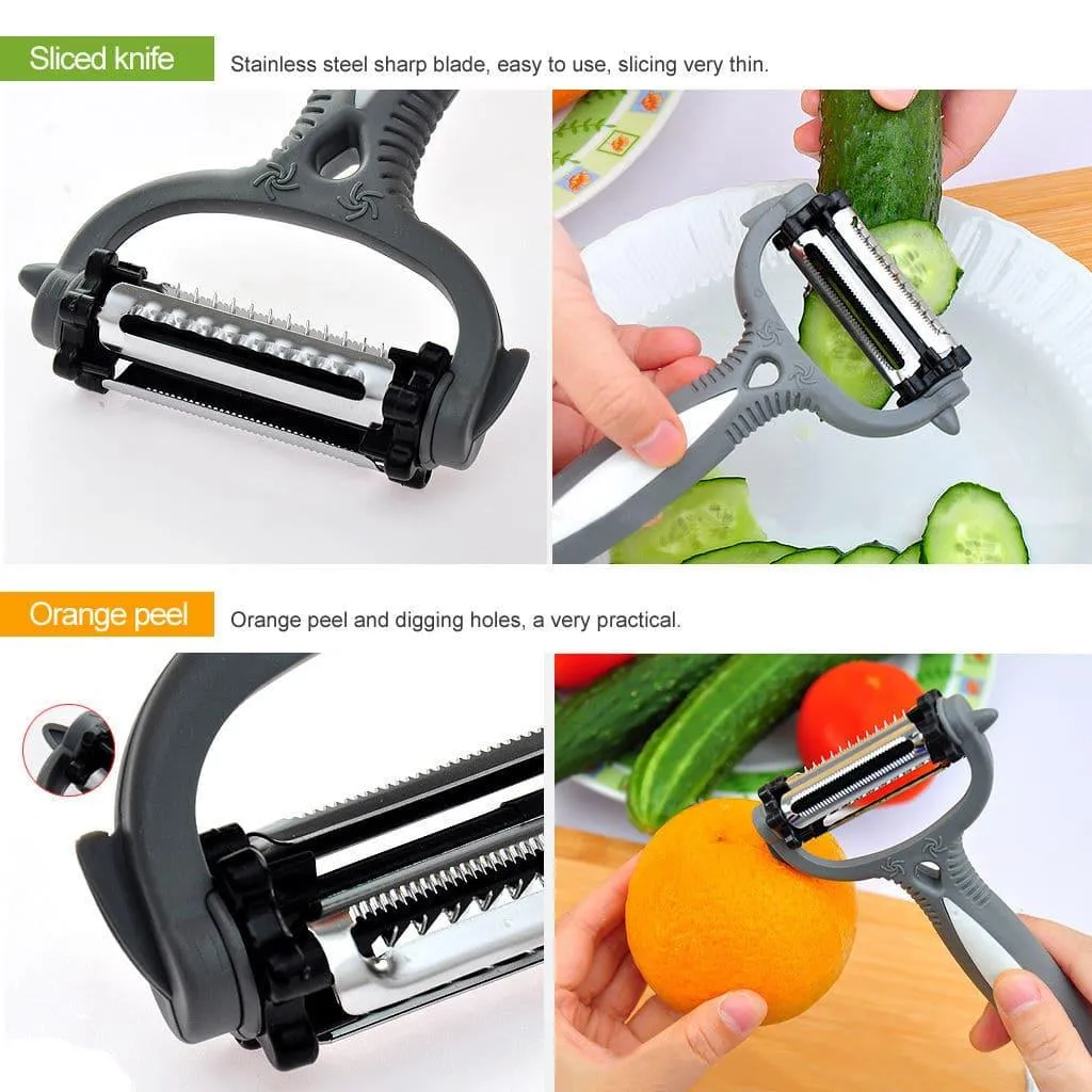Multifunctional 360 Degree Rotary Vegetable Peeler