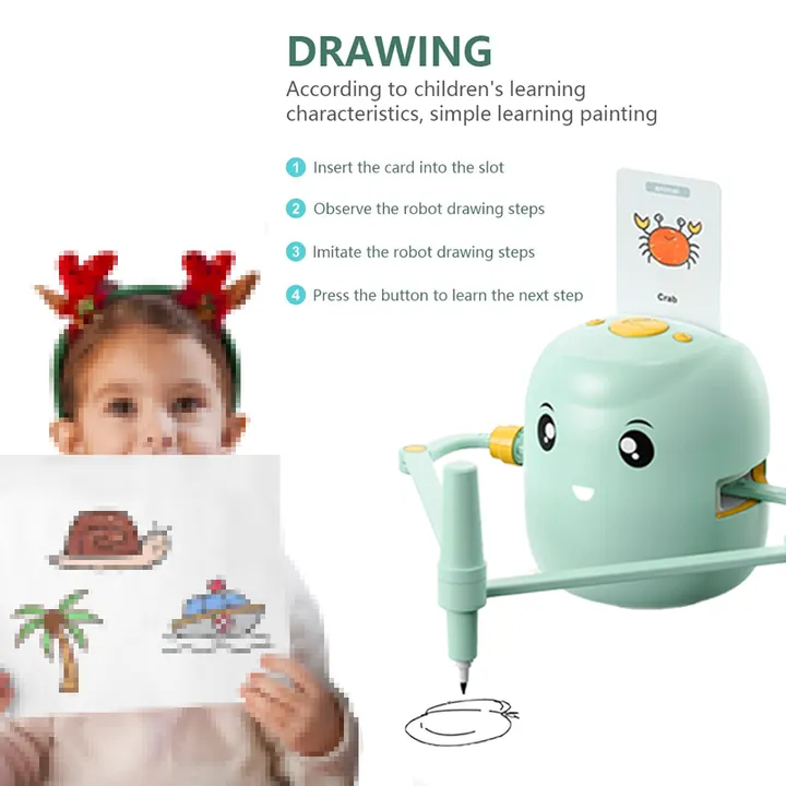Music Interaction Pictures Drawing Robot-صور تفاعلية