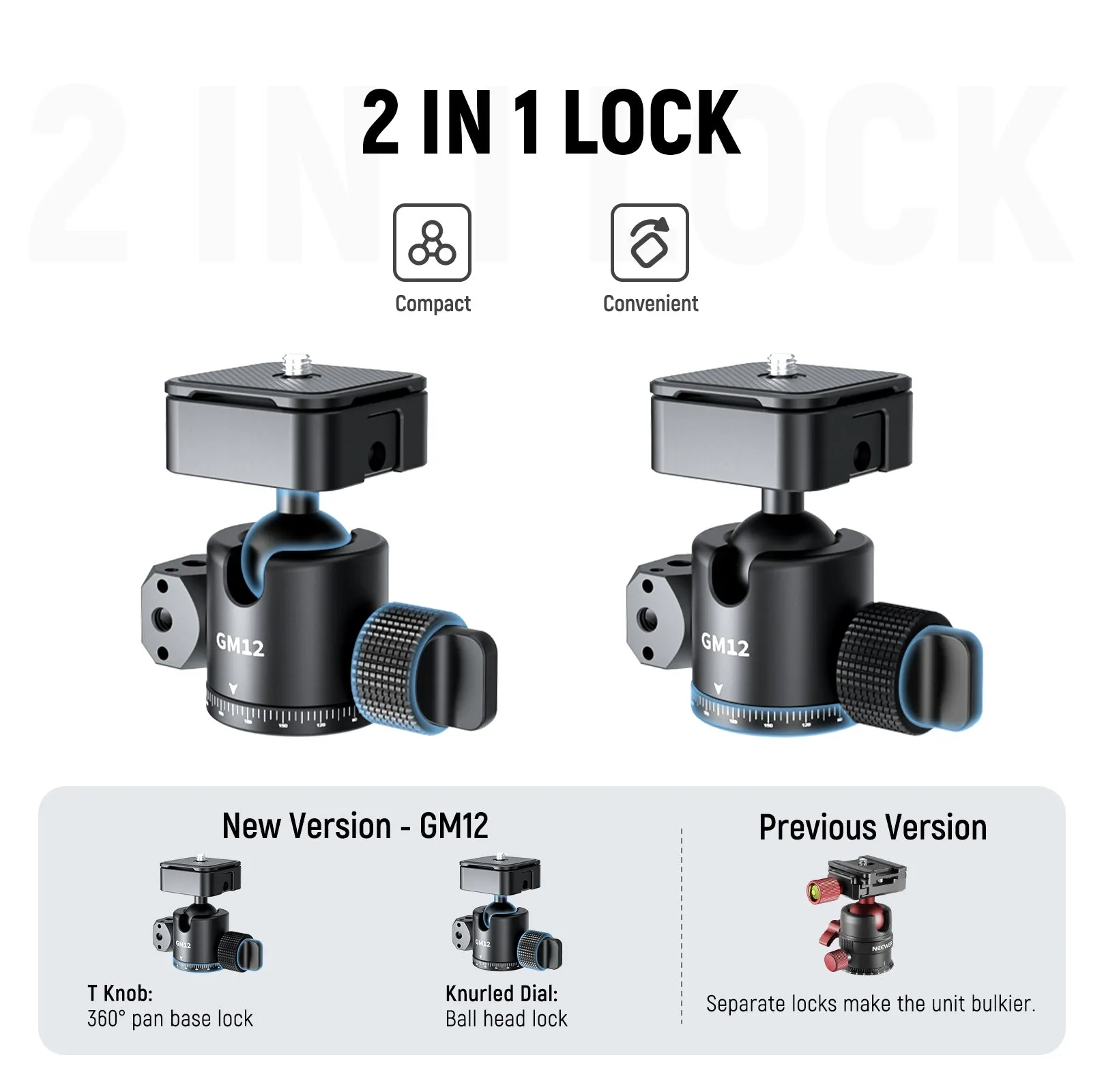 NEEWER GM12 Ball Head