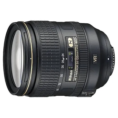 Nikon AF-S NIKKOR 24-120mm f/4G ED VR Lens