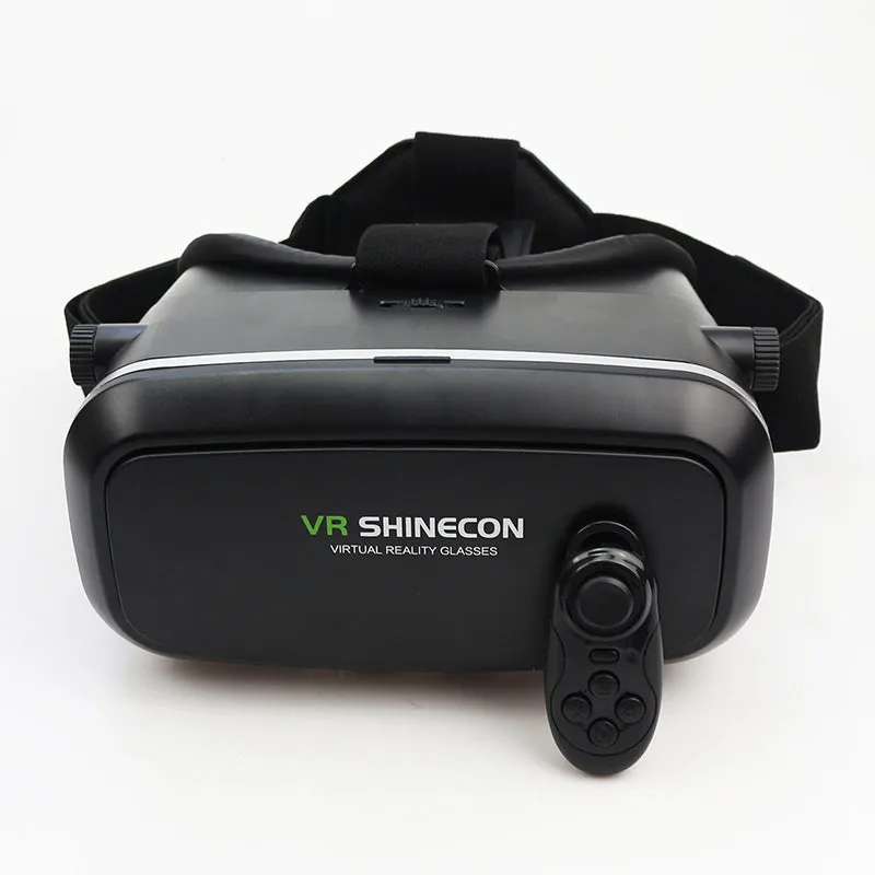 Original VR Pro Goggles Virtual Reality Mobile VR 3D Glasses Headset BOX Cardboard Helmet for 4-6' Smartphone   Control