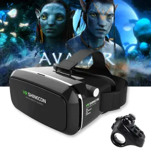 Original VR Pro Goggles Virtual Reality Mobile VR 3D Glasses Headset BOX Cardboard Helmet for 4-6' Smartphone   Control