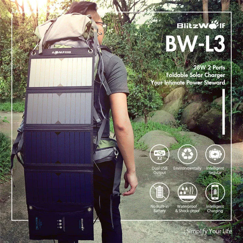 PowerBank powered by Solar Panels