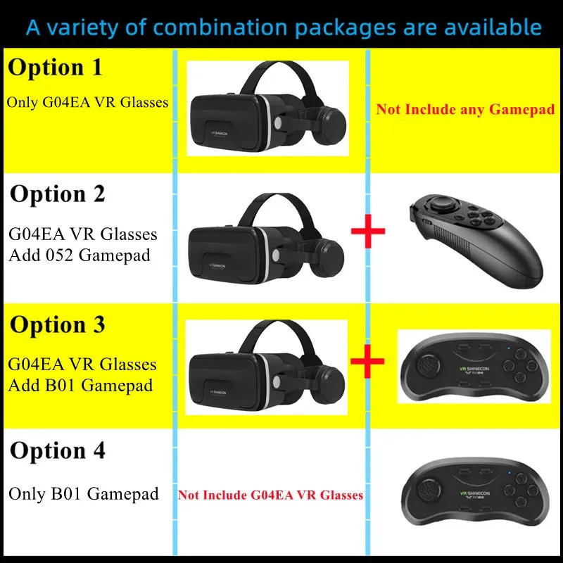 Virtual Reality Hi-Fi Stereo 3D Video & Game Googles